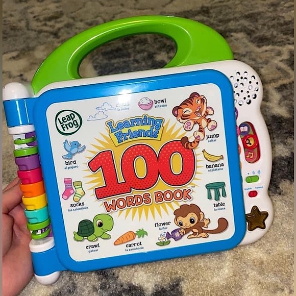 LeapFrog Toys Leapfrog Electronic Interactive 0 Words Book Poshmark